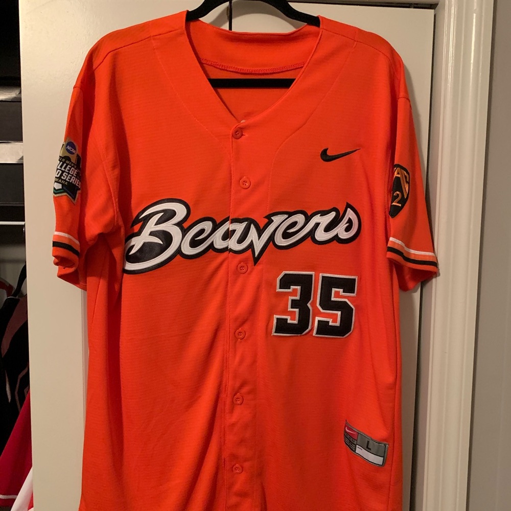 Adley Rutschman #35 Oregon State Jersey